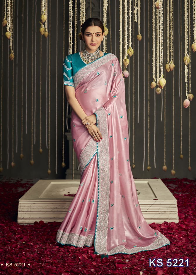 Kajal 11 By KImora Pure Soft Silk Designer Saree Catalog